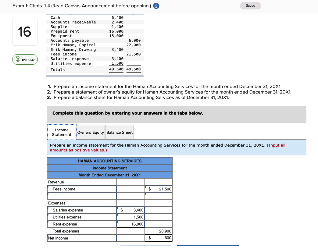 There is something wrong here... Exam 1: Chpts. 1-4 (Read Canvas Announcement