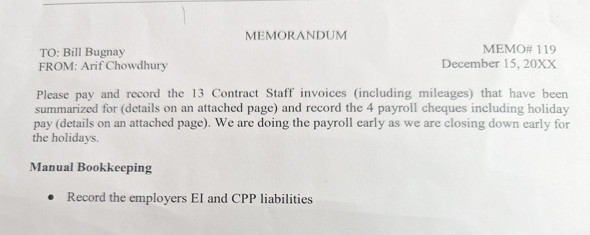 Help me solve this, by recording it in the general journal/ ledger,