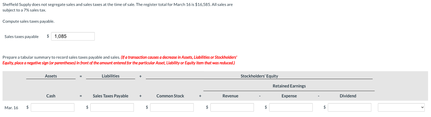  Please reference picture below to complete the table. 