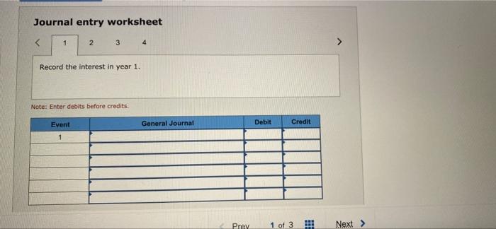 issuing a $900,000, three-year note that specified 5% interest, payable annually on