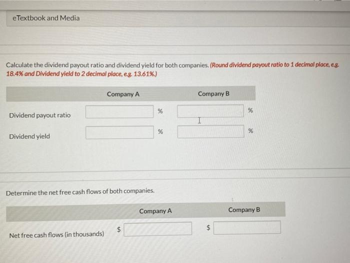Two companies in the travel and tourism industry had the following information: