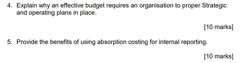 Please give explanation and example. thank you Explain why an effective