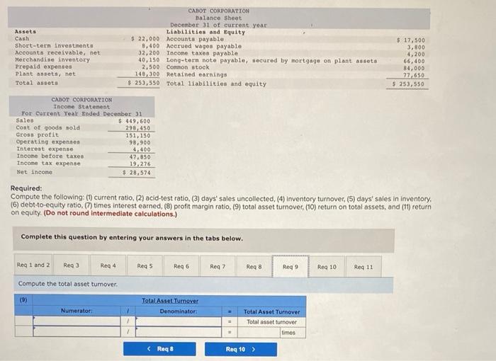 question by entering your answers in the tabs below. Compute the current