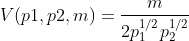 consider the following indirect utility function a. show that the indirect utility