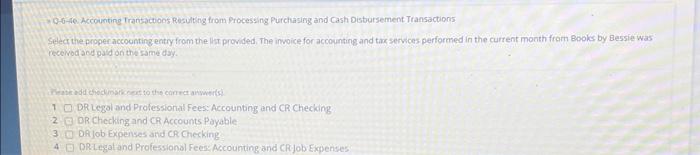  Th-4e. Accountine Transactions Resulting from Processing Purchasing and Cash Distrarsement Transactions