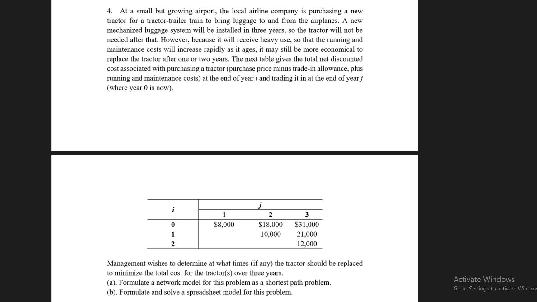 Please help me with this exercise. 4. At a small but growing