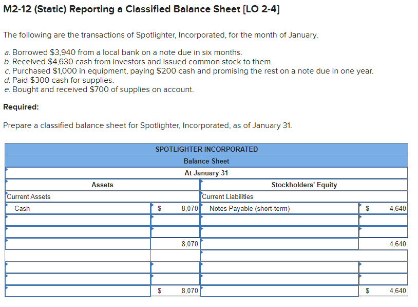 Please help me find the right steps. TYIA. M2-12 (Static) Reporting a