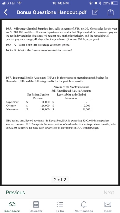 (Assume 360 days per year) What is the firm's current receivables balance?