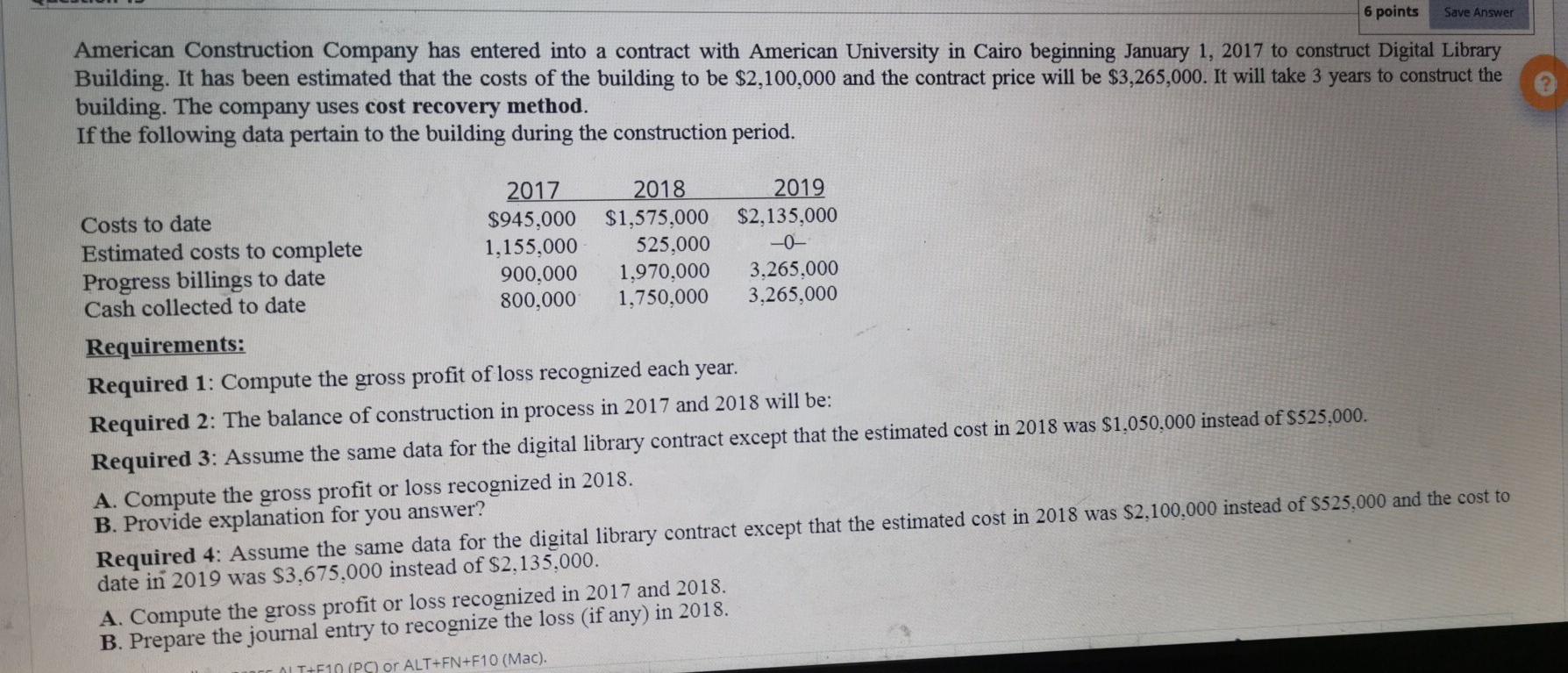 INTERMEDIATE ACCOUNTING 2 PLZ SOLVE URGENTLY 6 points Save Answer American