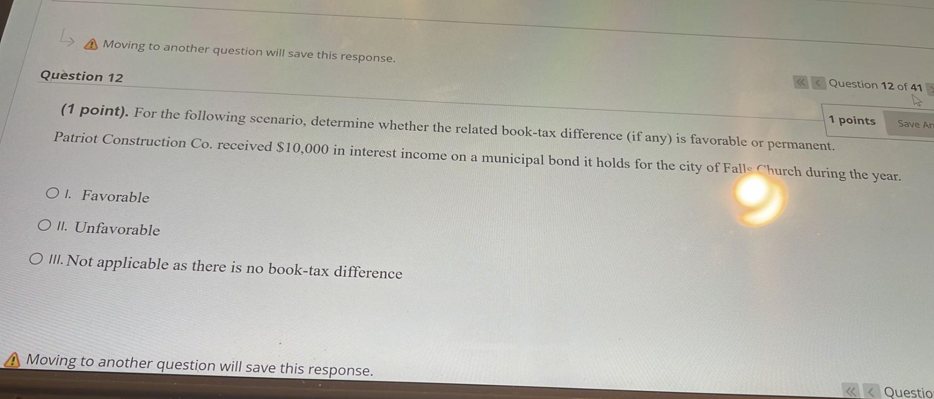 please I have 10 mins only L A Moving to another question