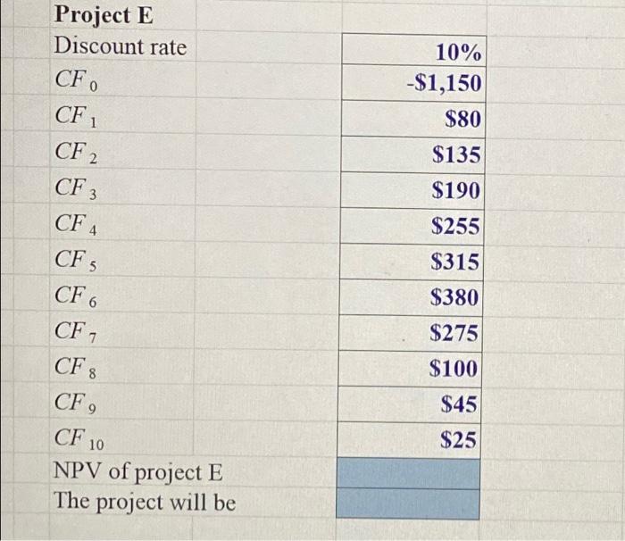 Do not use cell references to cells in rows 7 to 17