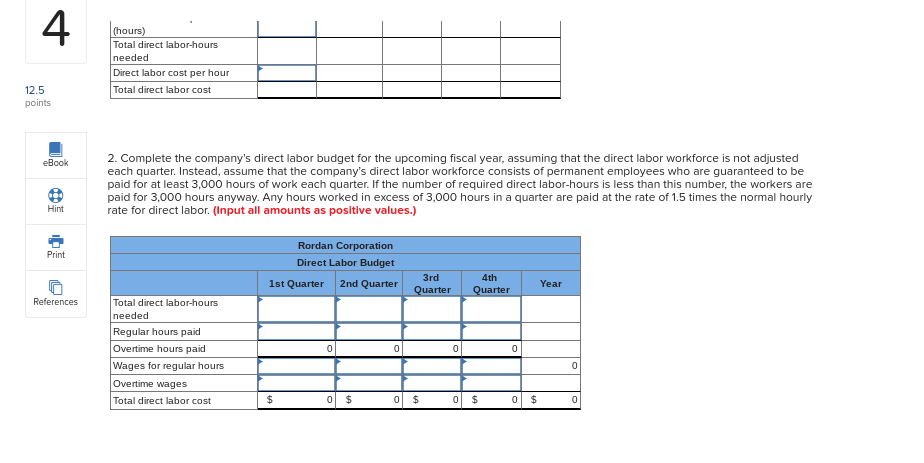 with both to completely solve this problem. 4 12.5 points eBook Hint