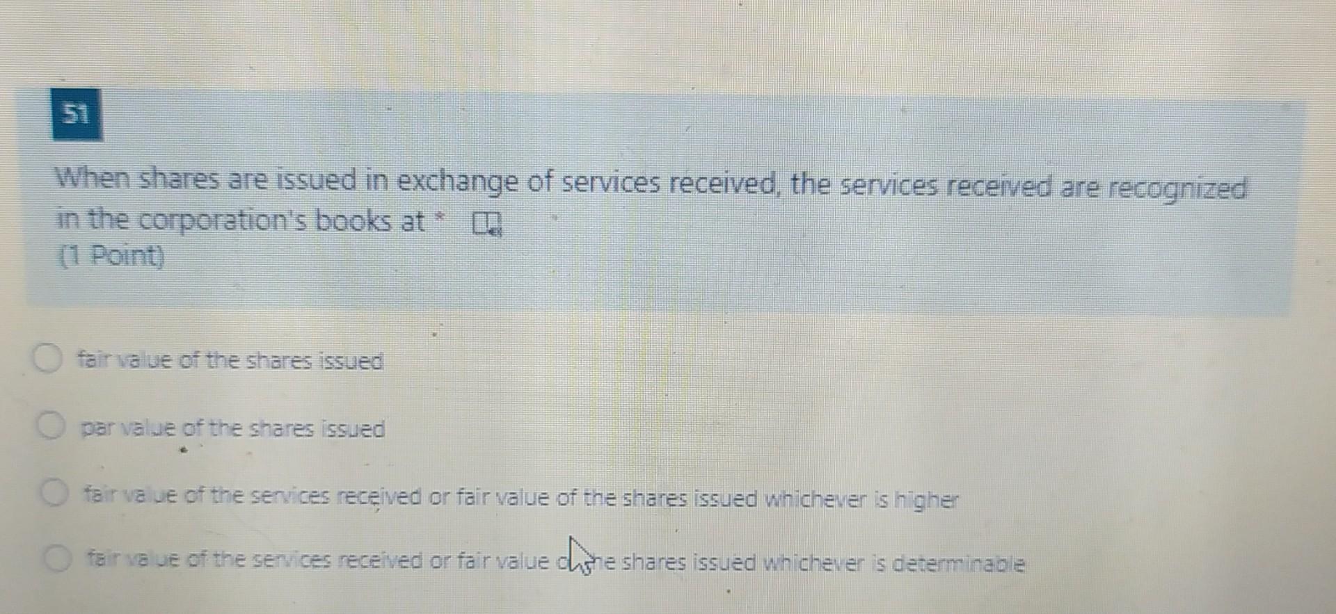 to the new partner is lower compared to the value contributed to