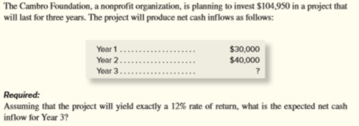  Please show all Excel formulas to help you arrive at the
