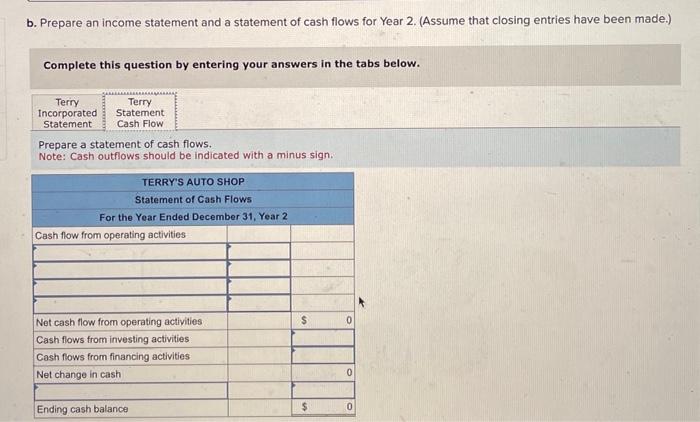 events affected the company during the Year 2 accounting period: 1. Purchased