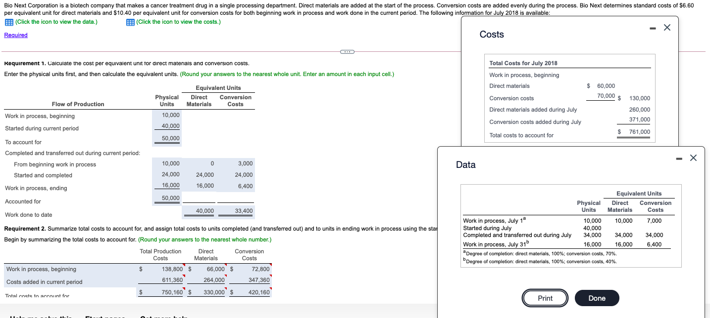  The first two are completed please help with the blank 3rd