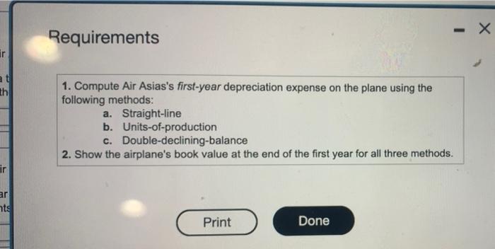 practice problems are hard! ir. th ir ar nts - Requirements 1.