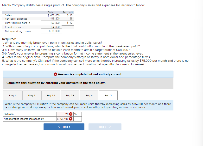 I need just Req 5 question's answer! I try but I cannot
