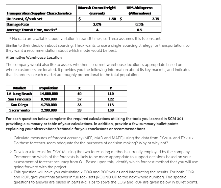 CA from which it ships product to customers. Given the company's location
