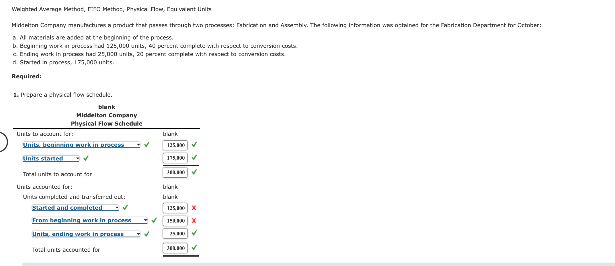 EX.06.16 red x means wrong do not answer with same number