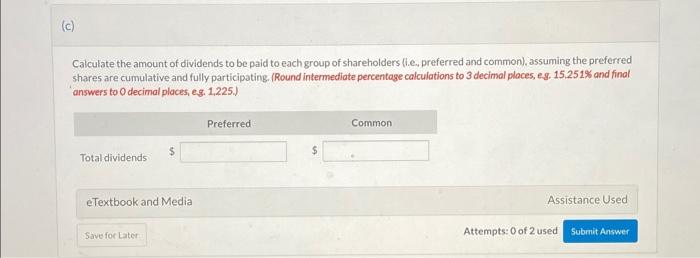 (80,000 shares), No dividends were paid or declared during 2021 and 2022