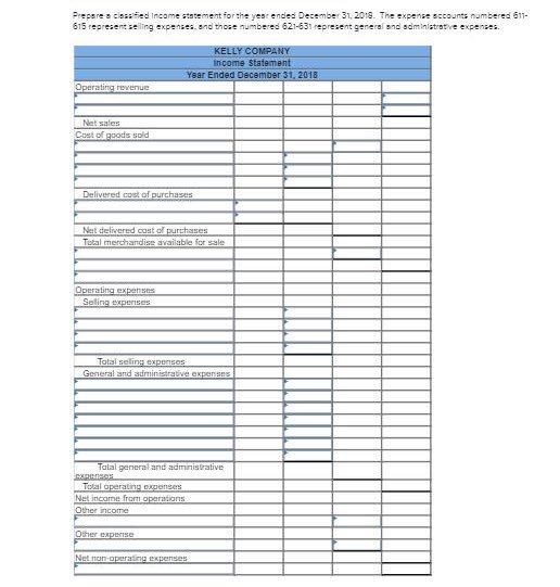 worksheet for the year ended December 31, 2018. ACCT. ADJUSTED TRIAL BALANCE