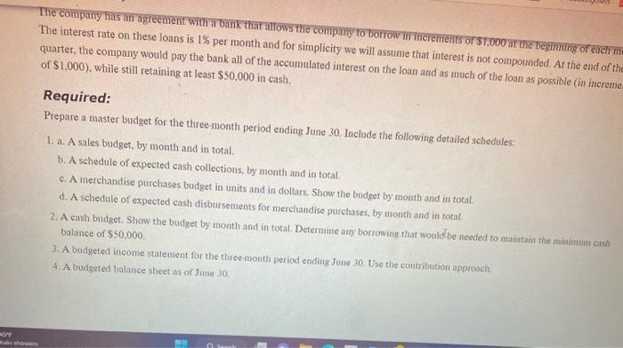 the way of budgeting and at certain times of the year has