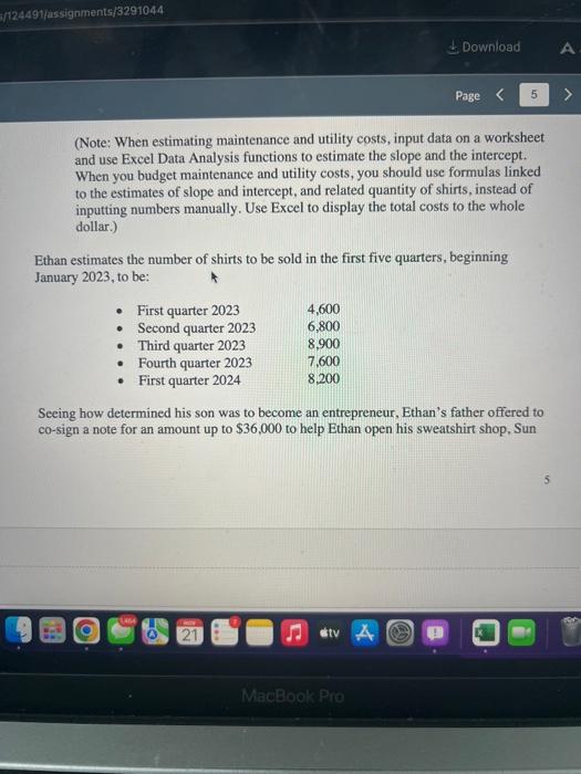 that he had four criteria for the new business. - First, he