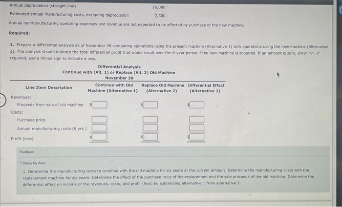 replacing a machine that has been used in its factory for 4