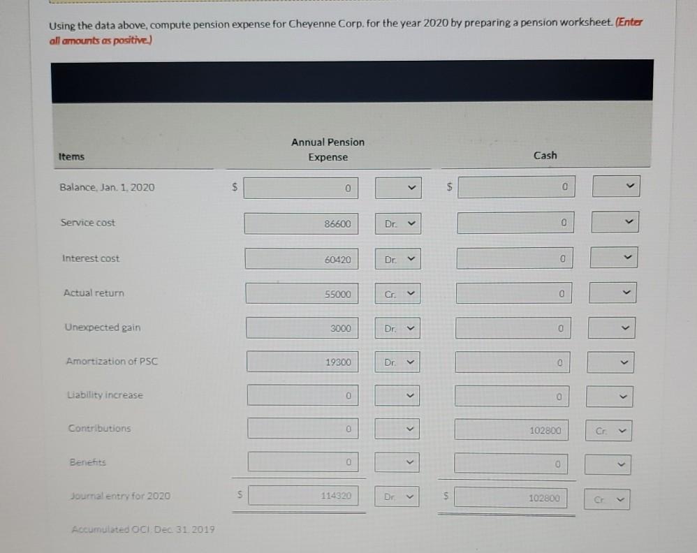 ones Cheyenne Corp. sponsors a defined benefit pension plan for its employees.