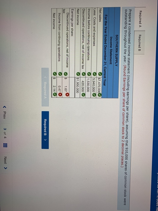 incorrect for the work you have completed so far. It does not