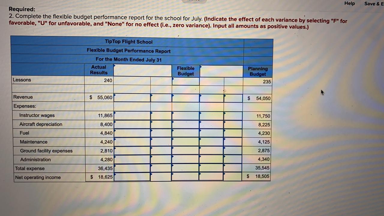 lessons at a small municipal airport. The school's owner and manager has