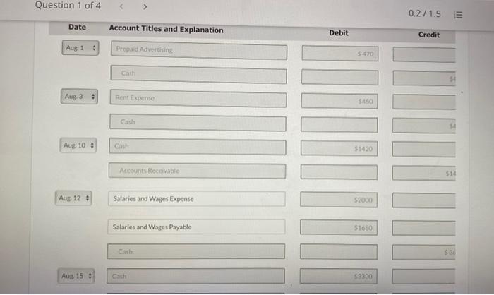 Notes Receivable 4,800 1,490 Unearned Service Revenue Salaries and Wages Payable Supplies