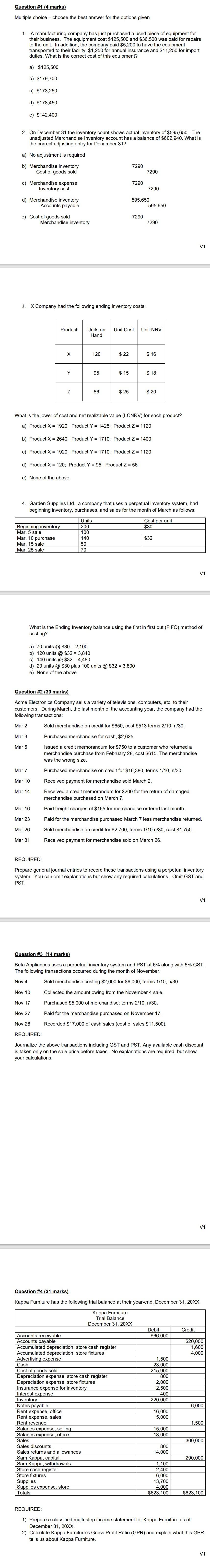  Transcribed image text