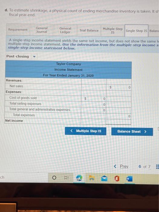 the trial balance tab. Rent expense and solaries expense are equally divided