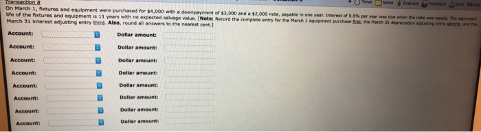 acquired on open accounts that were payable after 30 days. The rest