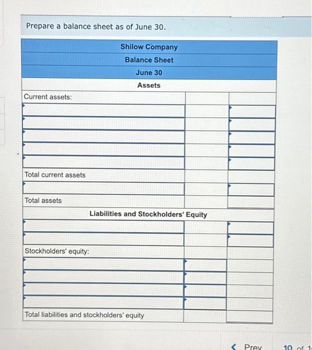 the schedule of expected cash collections. Complete this question by entering your