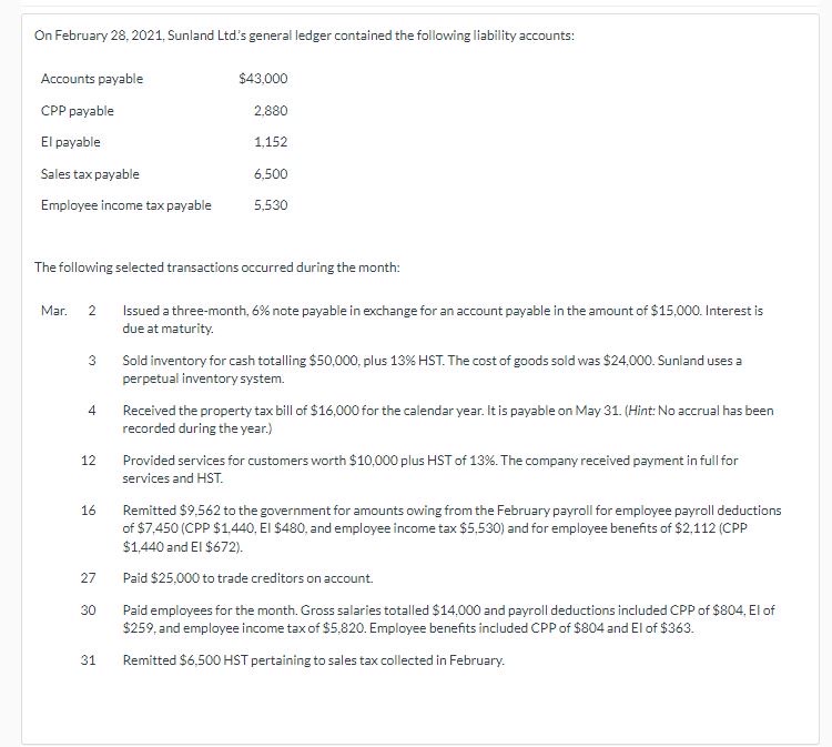  record the transactions 