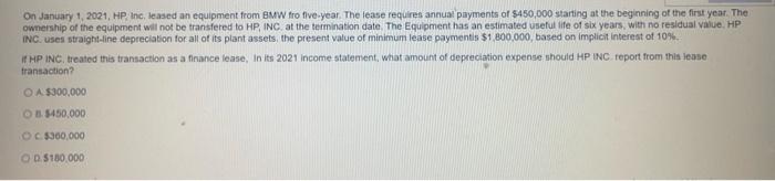 by the lessee over the term if the lease aggrement does not