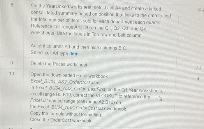 worksheet enter a formula in cell H5 to calculate the total number