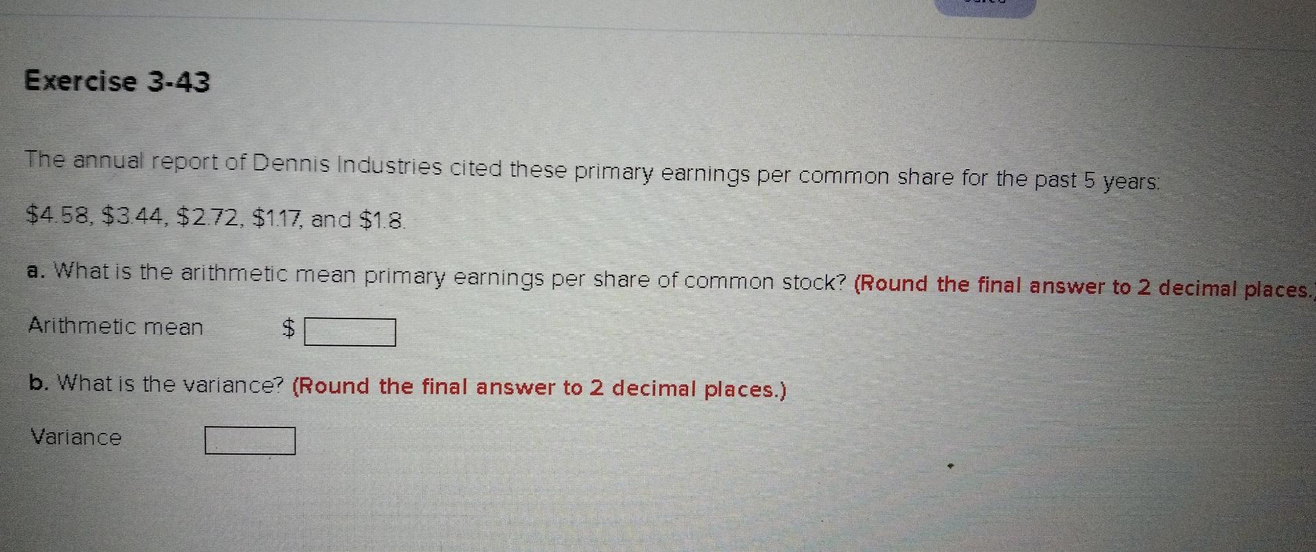 of a population: 3,1, 8, 6, 6 and 3 a. Determine the