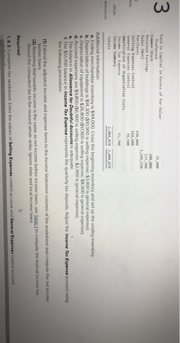 preparing an income statement and balance sheet. LO 21-2, 21-3, 21-4, 21-11