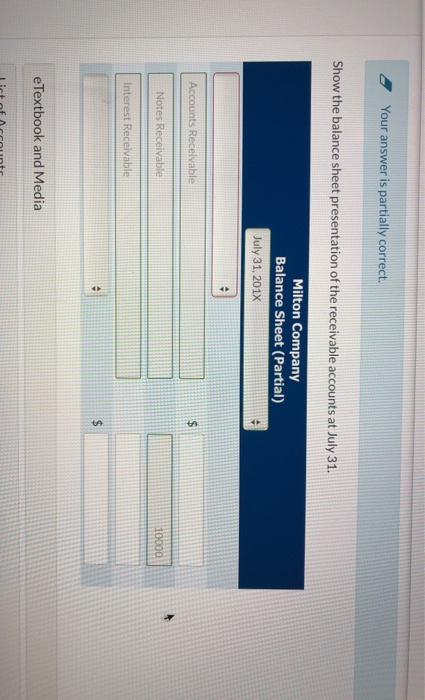 its year-end. On June 30, the Notes Receivable account balance is $23,800.