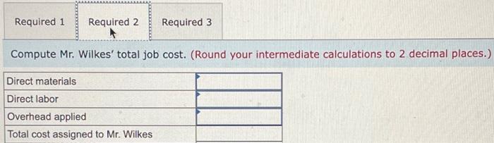 in customer vehicles, and its direct labor consists of the mechanics' hourly