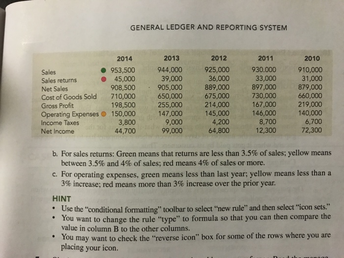Improve tabular displays of information by shading alternate rows. Download the spreadsheet