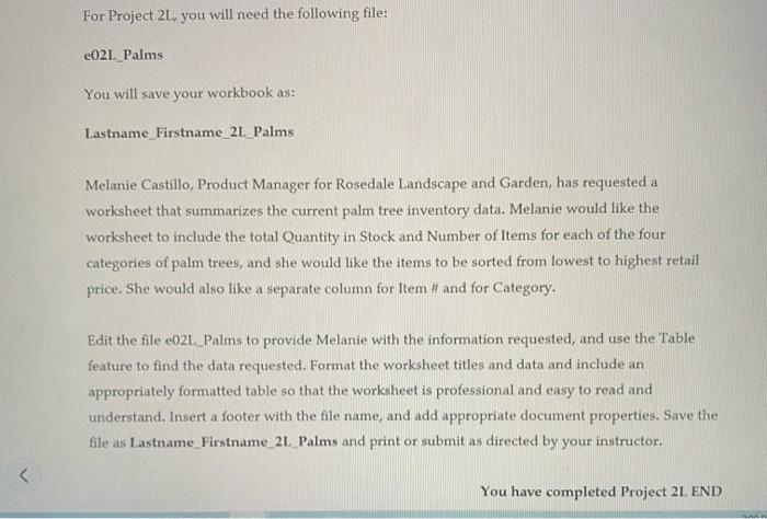 help me to do it step by step For Project 21, you