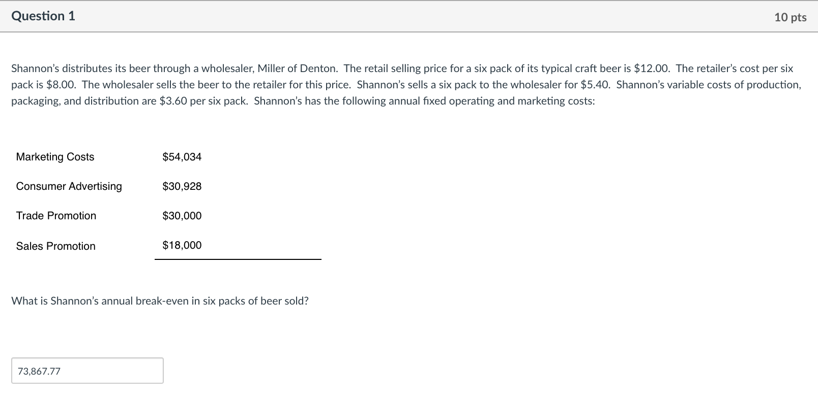 PLEASE ONLY ANSWER QUESTION 2. I have provided the answer to