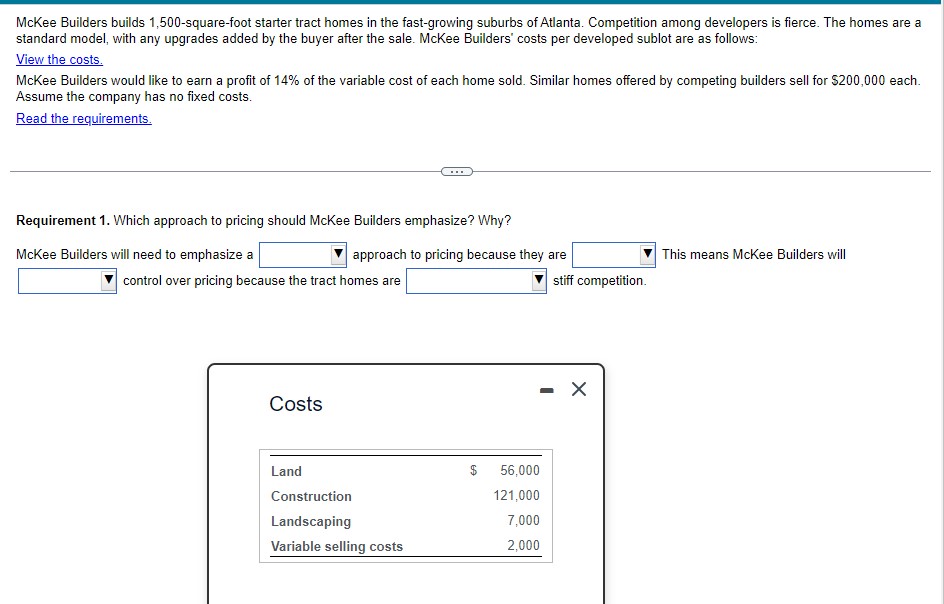 McKee Builders builds 1,500-square-foot starter tract homes in the fast-growing suburbs