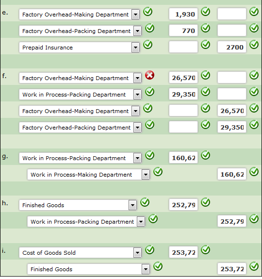 powdered detergent. Phosphate is placed in process in the Making Department, where