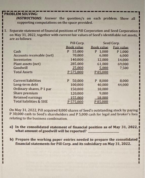  Please solve the question if you are completely sure about the